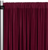 Burgundy Wavy Spandex Panels Backdrop for Events