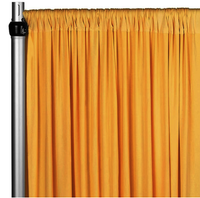 Deep Gold Wavy Spandex Panels Backdrop for Events