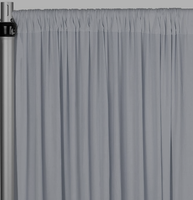 Gray Wavy Spandex Panels Backdrop for Events