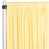 Light Gold Wavy Spandex Panels Backdrop for Events