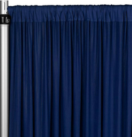 Navy Blue Wavy Spandex Panels Backdrop for Events